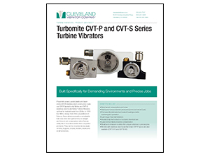 Turbomite CVT-P/S Turbine Vibrator Data Sheet